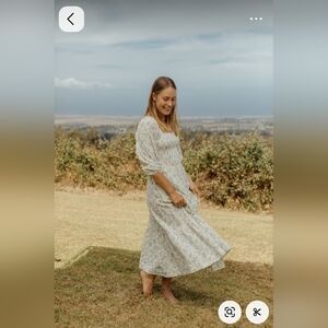 Neuflora Vermont Dress- blue floral